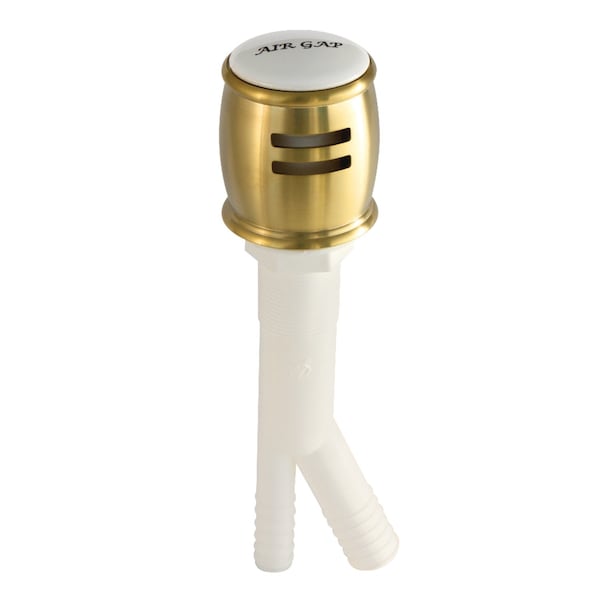 Kingston Brass K511SB Dishwasher Air Gap, Brushed Brass K511SB - main